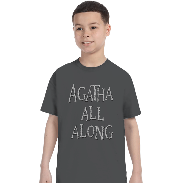 Agatha All Along Grey Shirt Online now - Image 3
