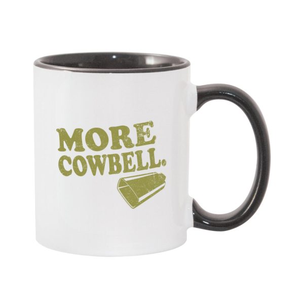 Saturday Night Live More Cowbell White and Black Mug Fashion - Image 3