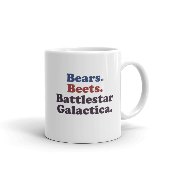 The Office Bears. Beets. Battlestar Galactica 11oz Mug on Sale