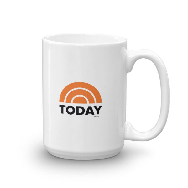 TODAY Logo 15 oz White Mug Online - Image 2