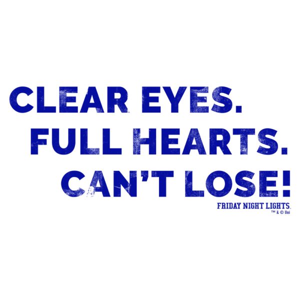 Friday Night Lights Clear Eyes White Mug Discount - Image 4