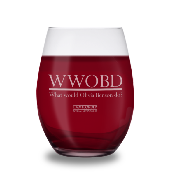 Law & Order: SVU WWOBD Stemless Wine Glass Online Hot Sale