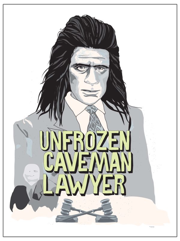 Saturday Night Live Unfrozen Caveman Lawyer Poster - 18x24 Hot on Sale